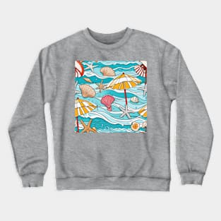 Seaside Serenity Crewneck Sweatshirt